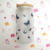 Verre Givré Papillons Pingoui - Kawaii Peony Shop