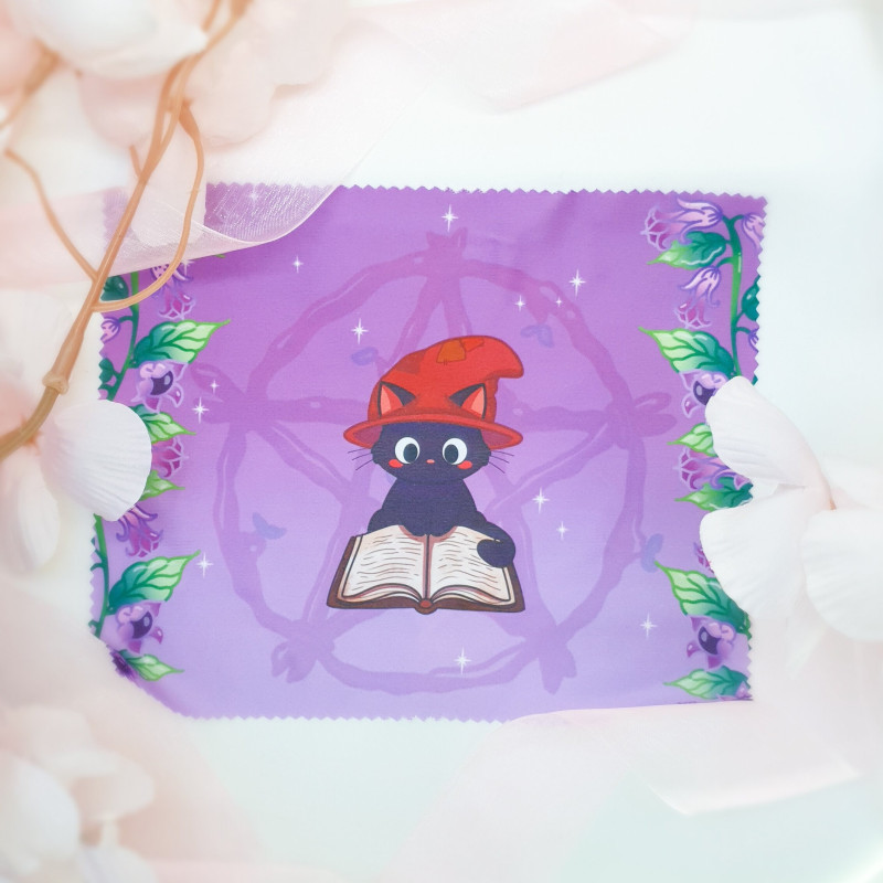 Chiffonnette Chat Sorcier - Kawaii Peony Shop