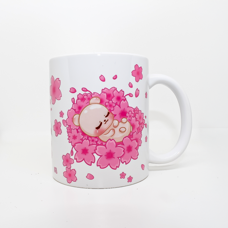 Mug Sakura Peony - Kawaii Peony Shop