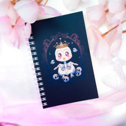 Carnet Princesse Pingouin Squelette - Papeterie