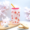 Verre Givré Champi & Hérisson - Kawaii Peony Shop