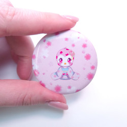 Badge Sakura Peony