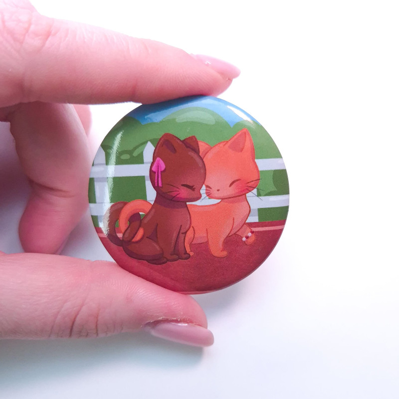 Badge Shojo Cats Badge Shojo Cats