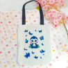 Tote-bag Papillons Pingoui - Kawaii Peony Shop