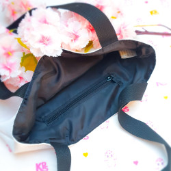 Tote-bag Papillons Pingoui - Kawaii Peony Shop